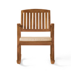 Acacia Wood Patio Outdoor Rocking Chair