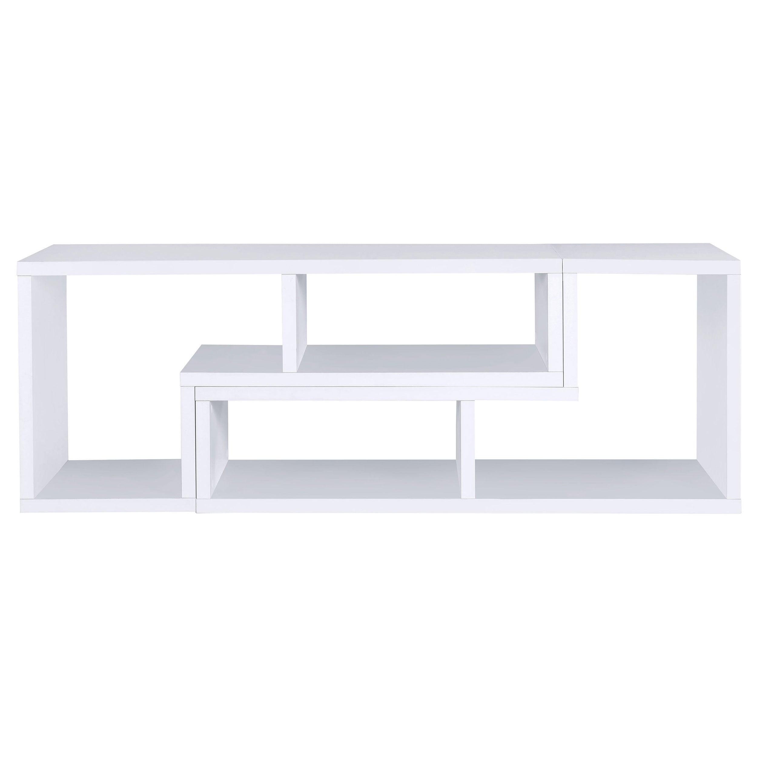 White Convertible Bookcase