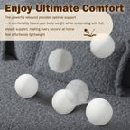 Modern Floor Sofa with 2 Pillows
