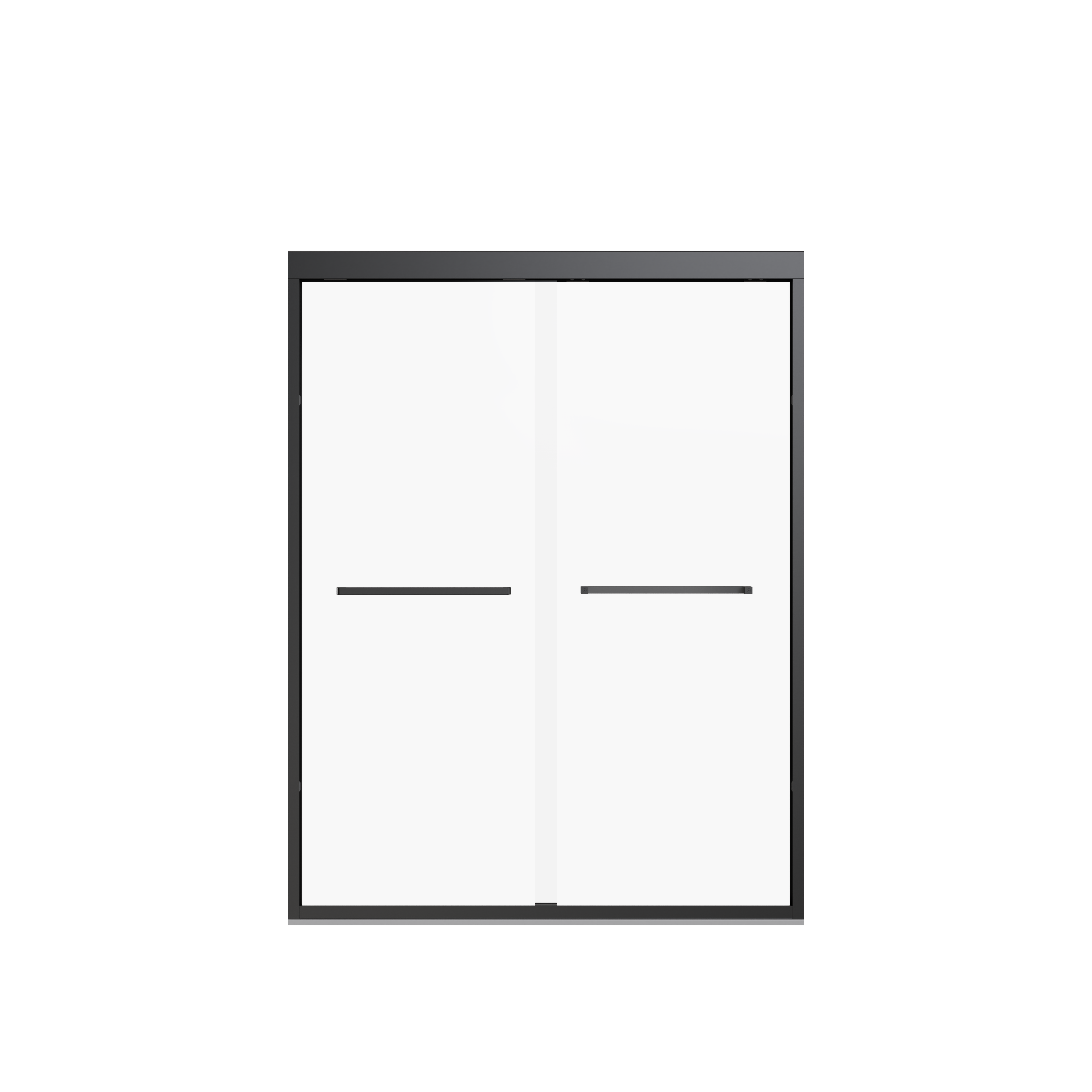 Semi-Frameless Double Sliding Shower Door