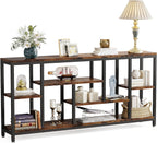 70.9" Extra Long Industrial Console Table