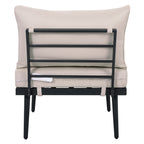 TREXM 6-Piece Outdoor Sectional Sofa Set with Round Nesting Coffee Tables
