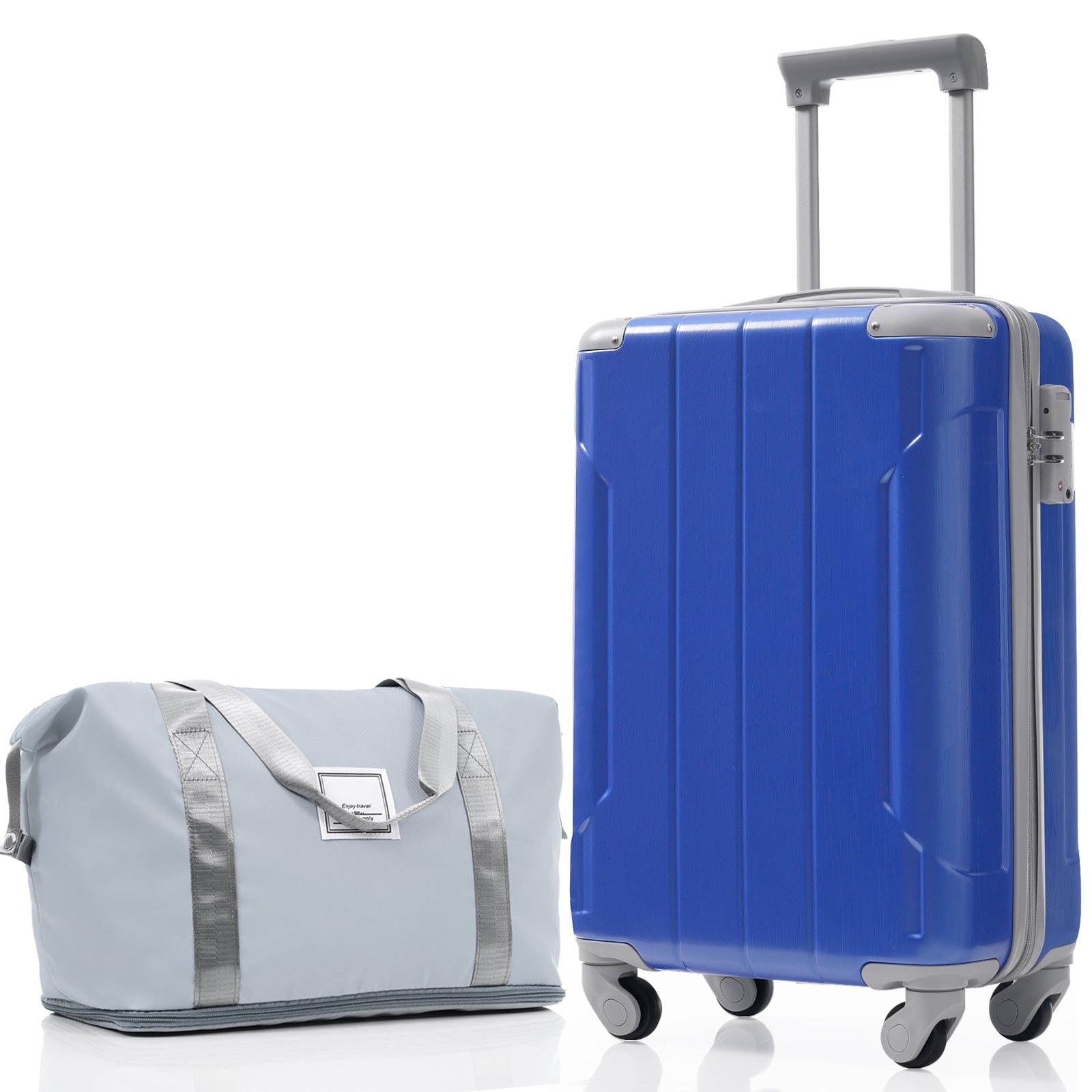 20 Inch Carry On Luggage Set - 3 Piece Hardshell Suitcase