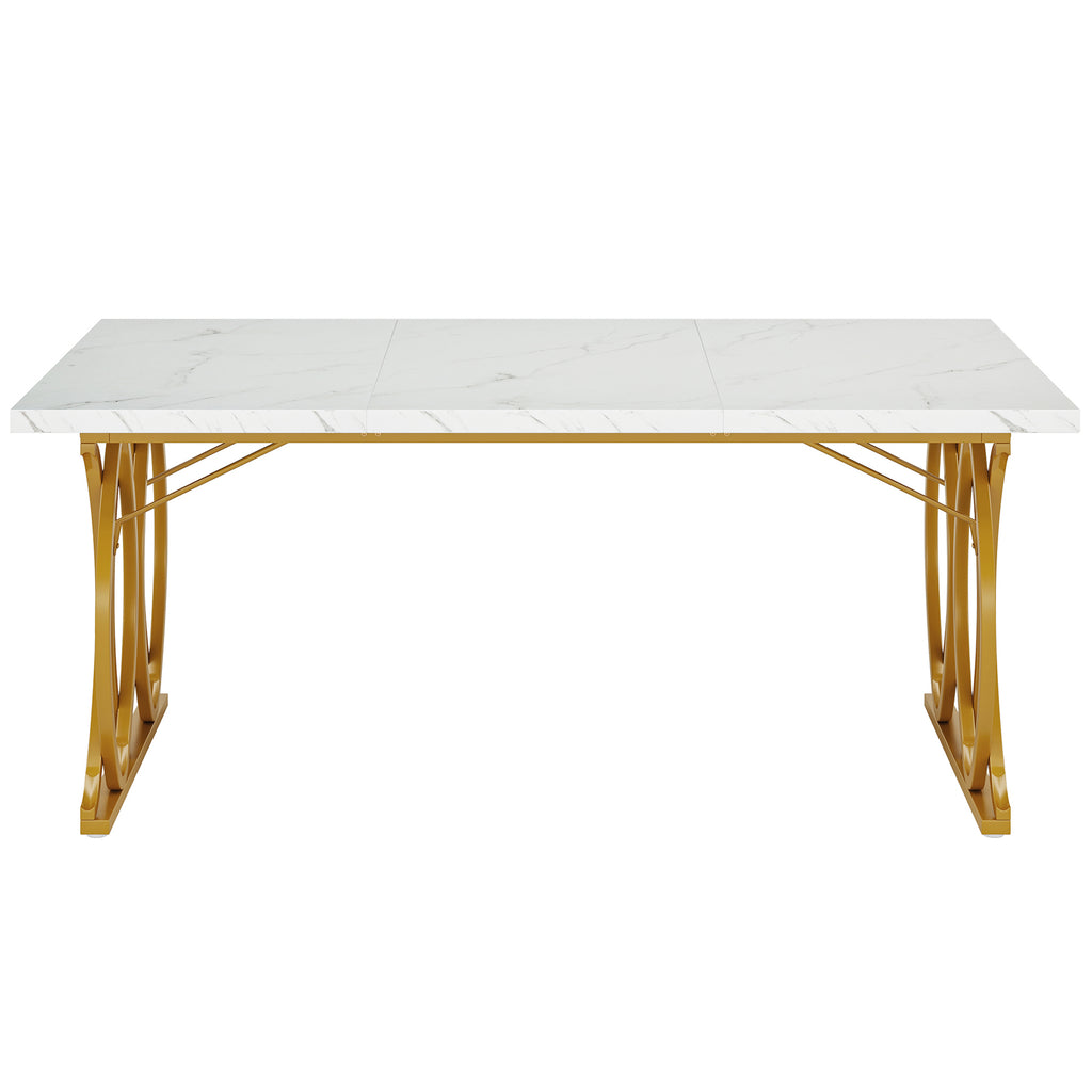 63" Modern Dining Table