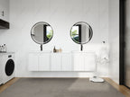 Stylish 72" Bathroom Vanity With Resin Sink
