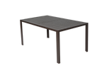 7 Pieces Patio Dining Set with Rectangular Table and 6 Stackable Chairs
