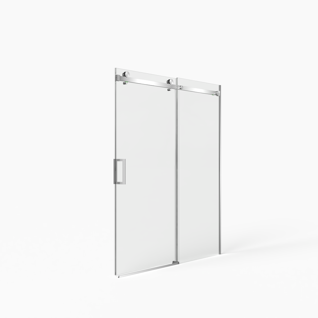 Frameless Sliding Shower Door 56-60"W x 72"H