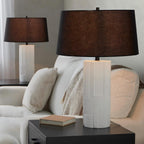 Petra 26" Contemporary Polyresin Table Lamp