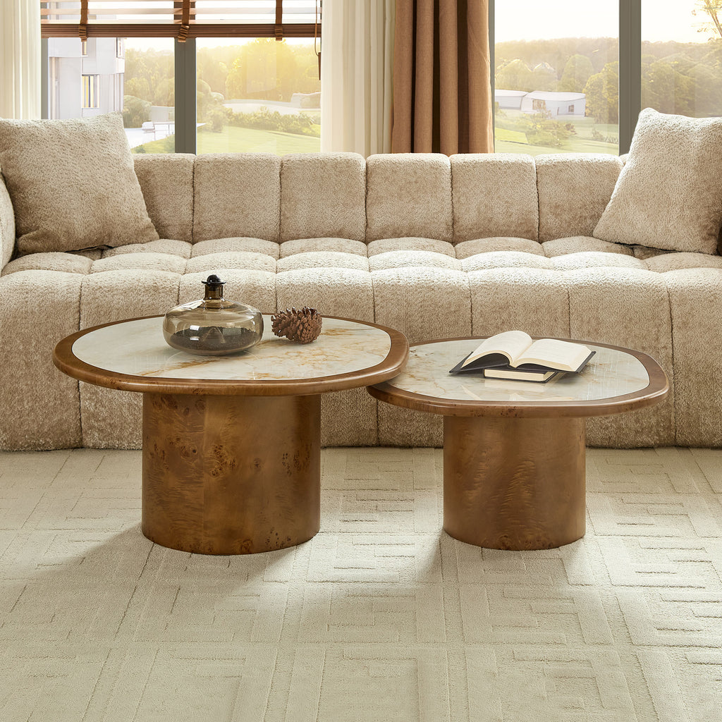Irregular Coffee Table Set