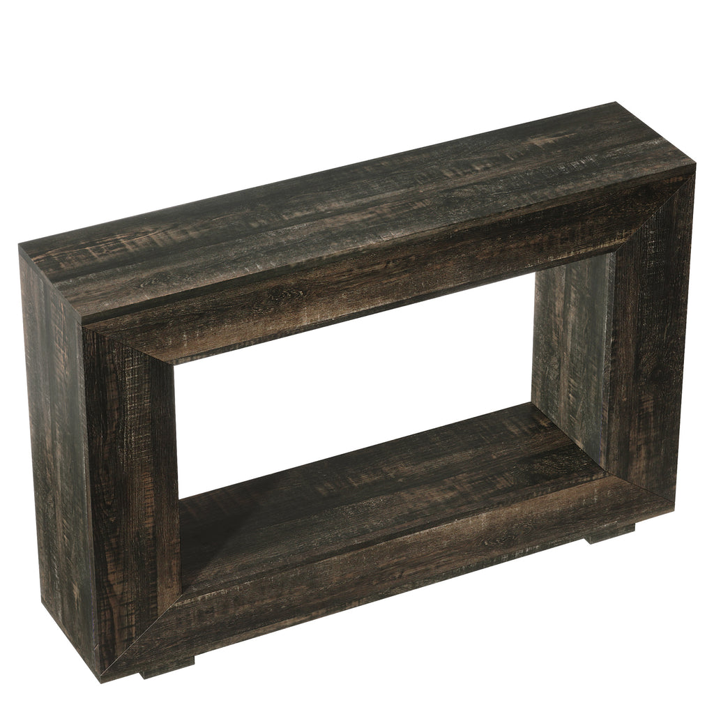 47" Farmhouse Console Table with Storage