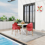 Summer 4-Pack Crimson Patio Furniture Set