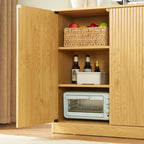 34.3" Modern Wavy Sideboard