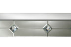 Hessa Mirrored & Faux Rhinestone Console Table