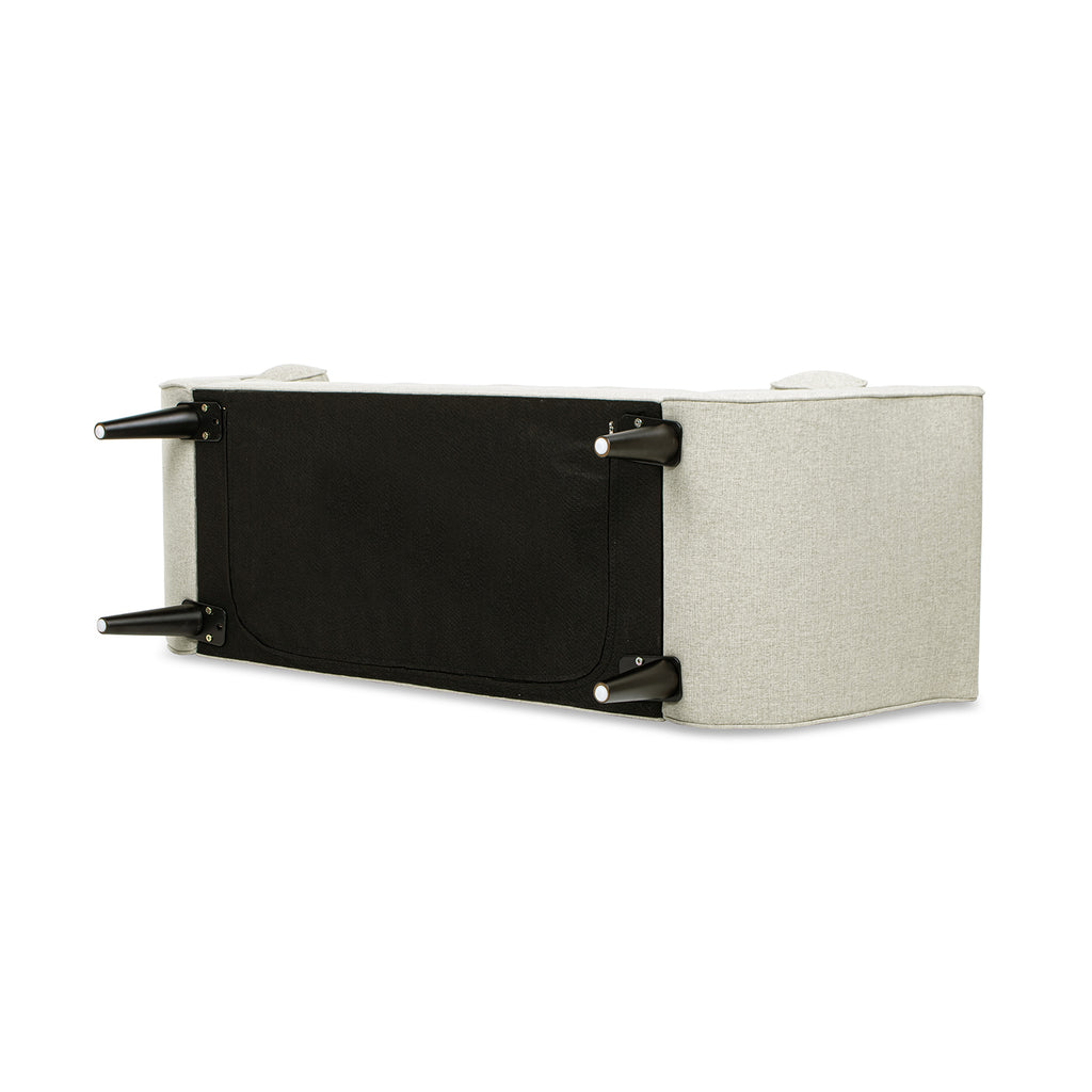 Alma Tufted Flared Arm Entryway Bench