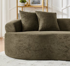 Modern Cloud 4-Seater Sectional Curved Sofa
