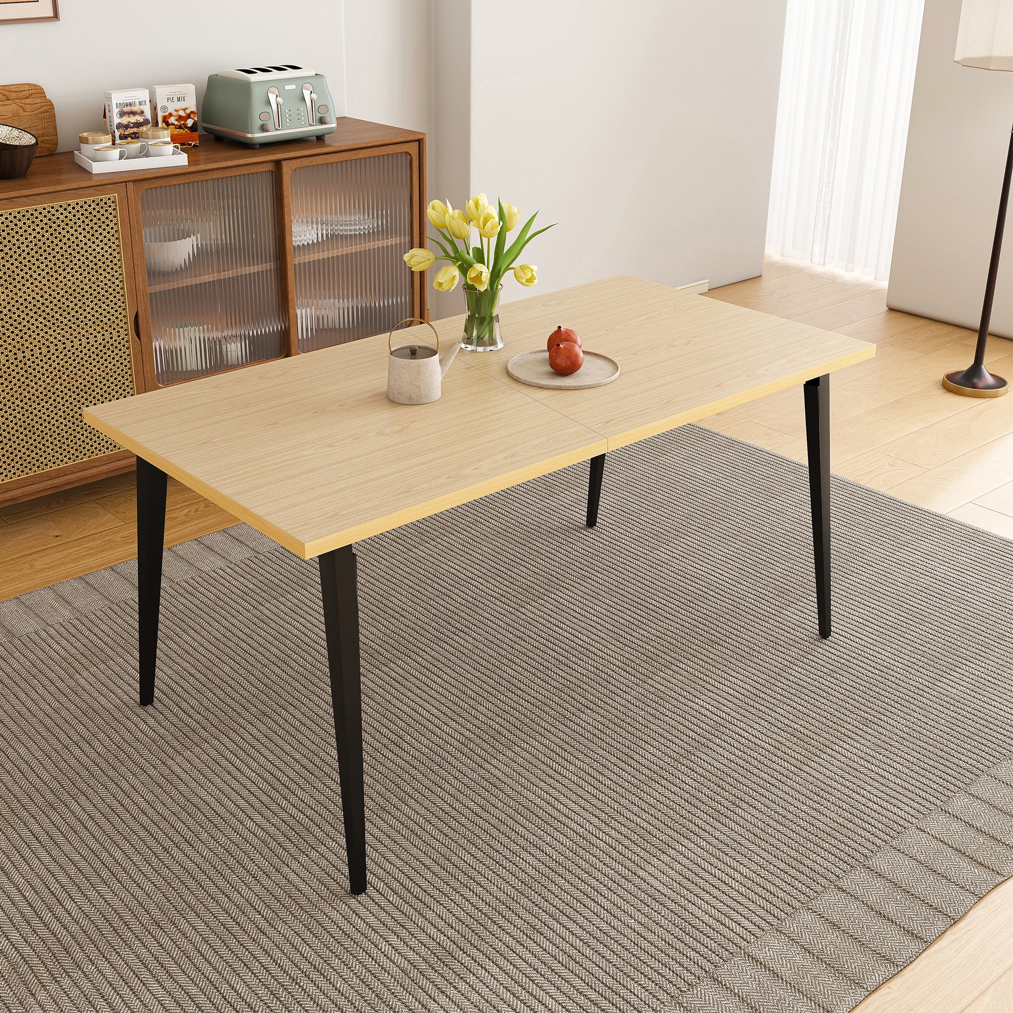 63-Inch Modern Dining Table