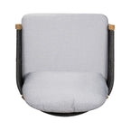 Grotta Outdoor Wood Club Chair