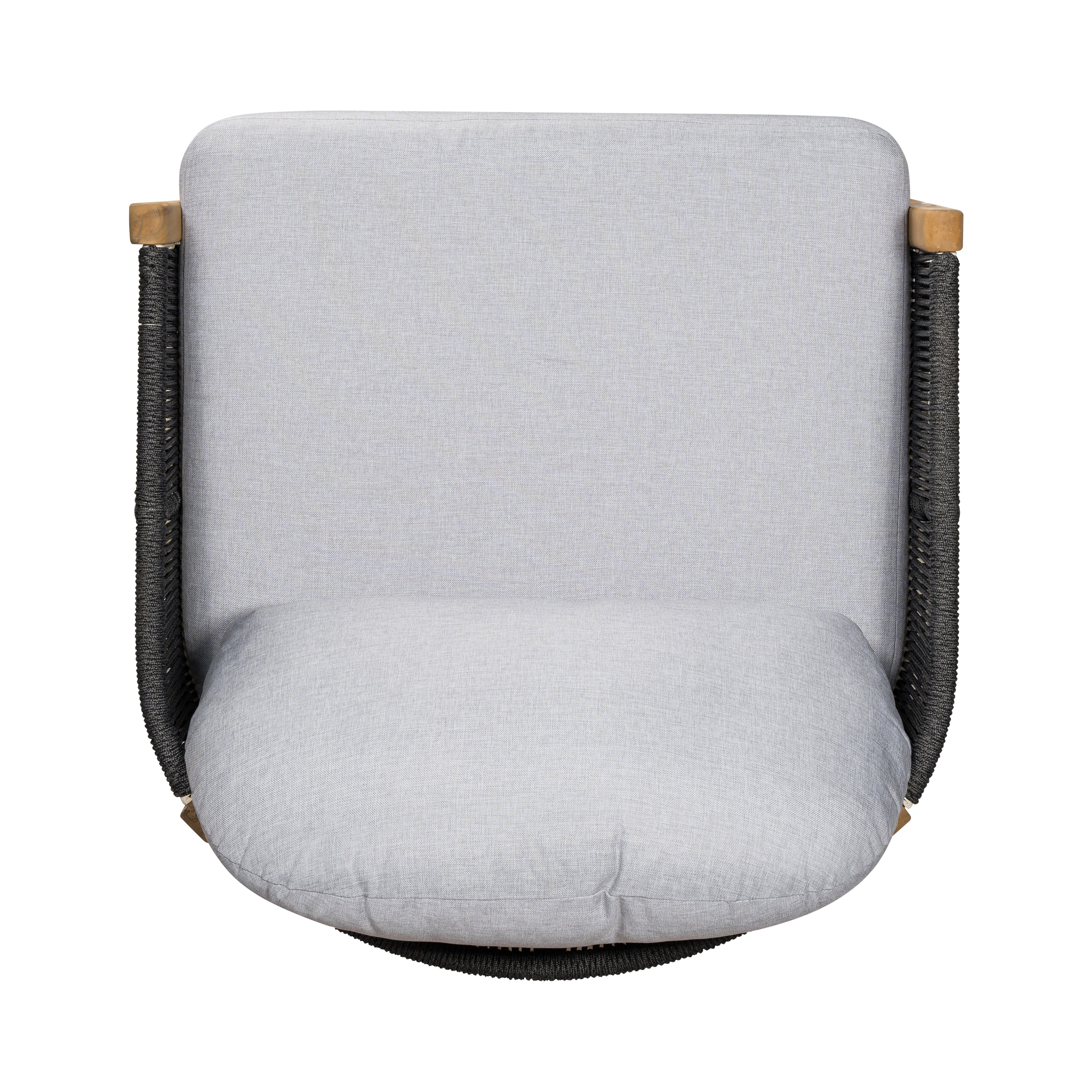Grotta Outdoor Wood Club Chair