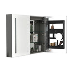 40 x 30 Inch LED Lighted Bathroom Medicine Cabinet
