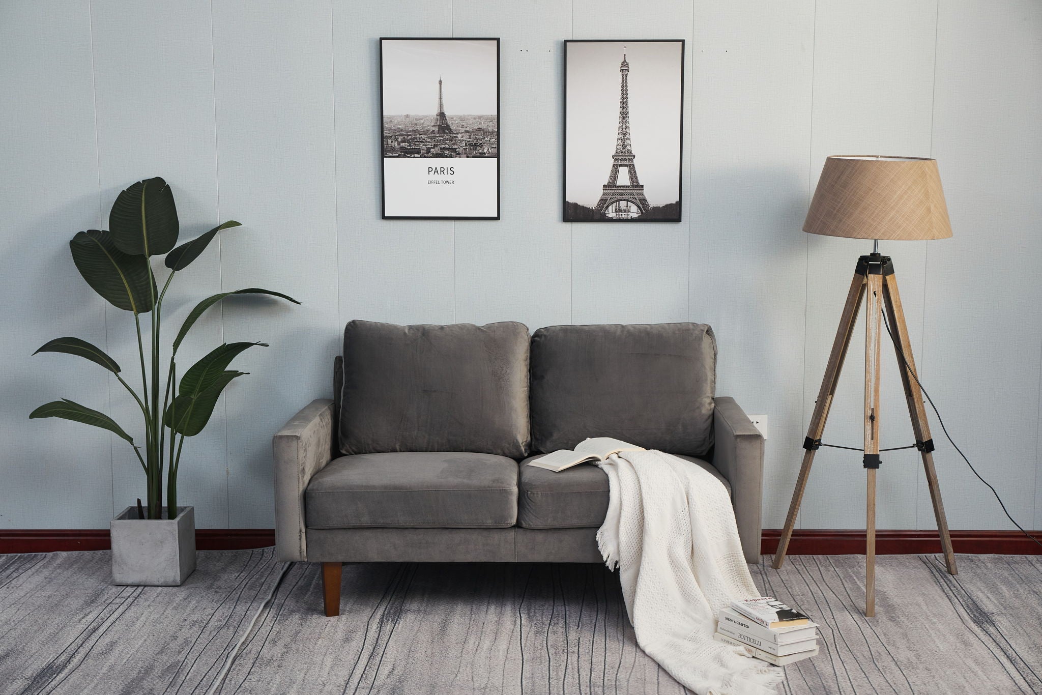 Comfortable Loveseat With Durable Construction