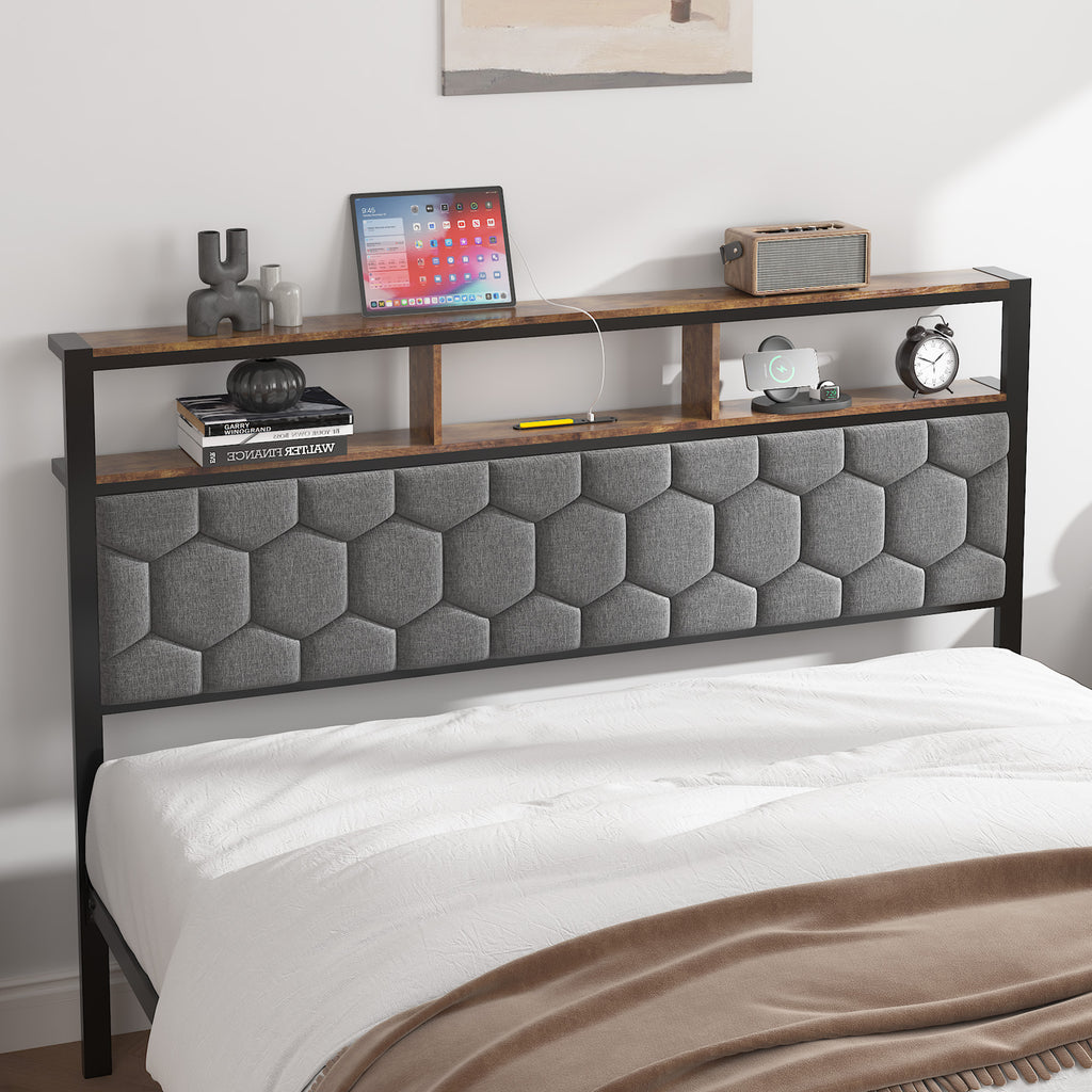 Full Size Wooden Platform Bed Frame