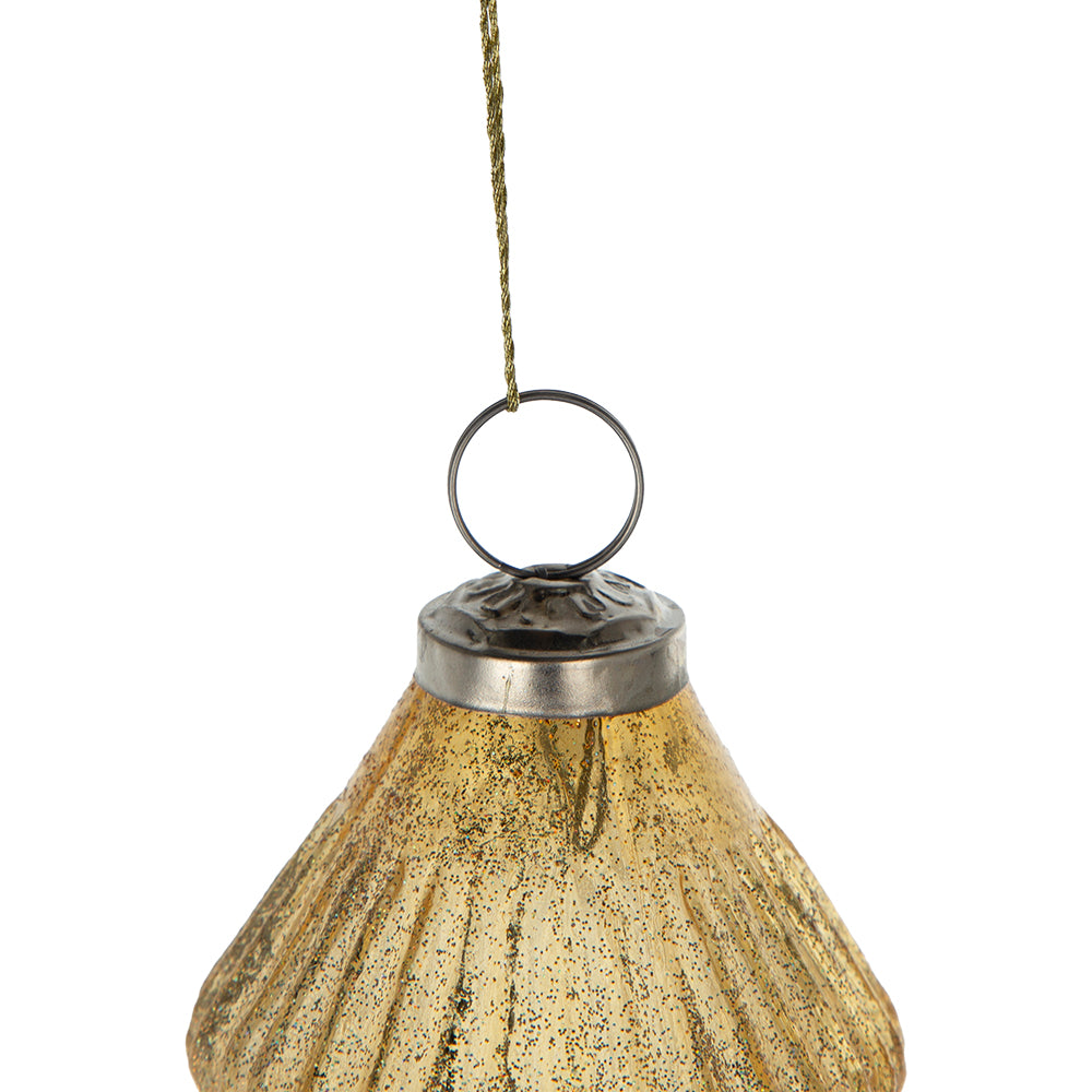 Glass Decorative Hanging Ball Christmas Ornaments - Set of 12