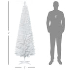 Slim Christmas Tree with Realistic Branch