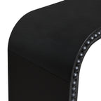 Black Wood Console Table