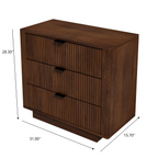 Lola Walnut Nightstand