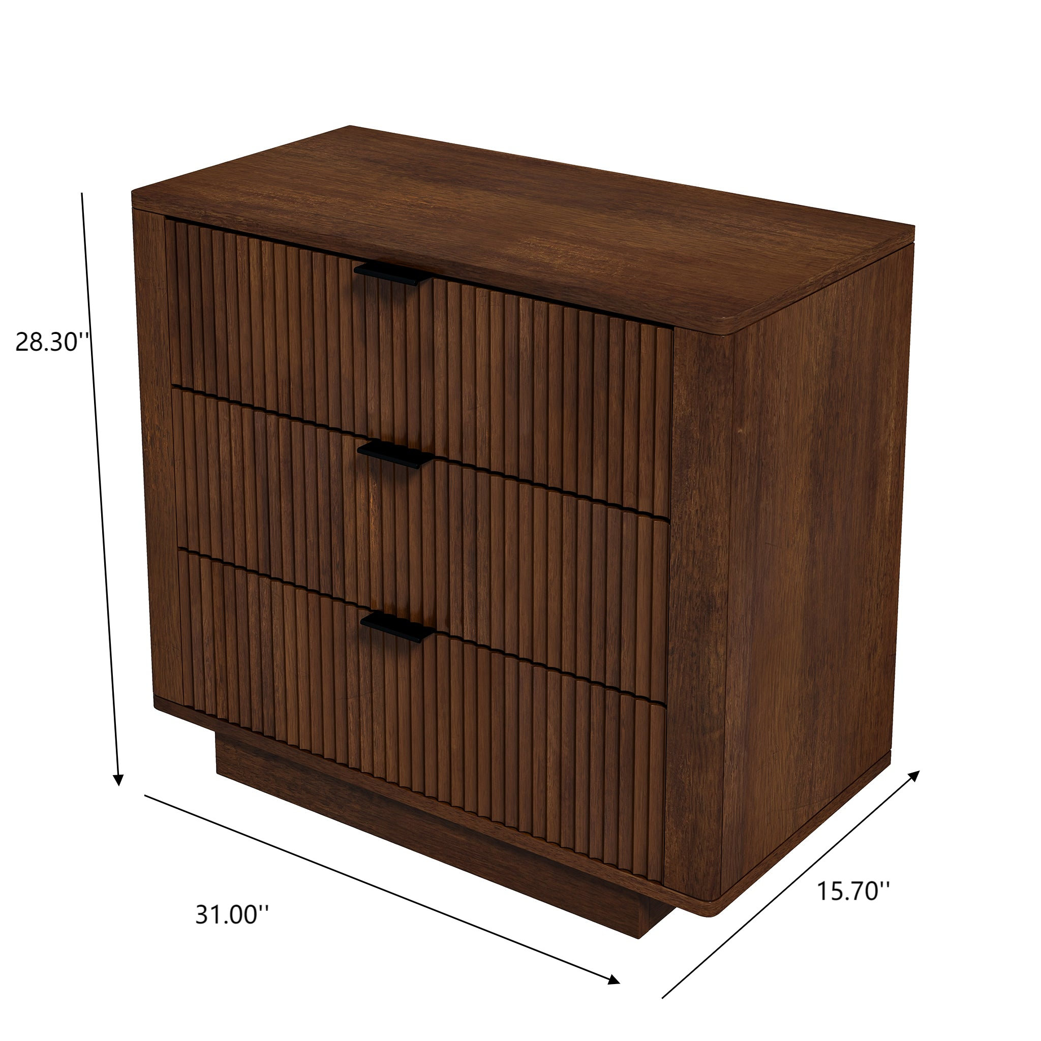 Lola Walnut Nightstand