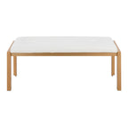 Contemporary Bench in White