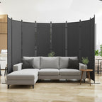 Room Divider 8-Panel Folding Privacy Screen