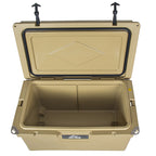 85 Quart Khaki Cooler – Bear-Resistant Rotomolded Ice Chest