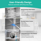 54" Commercial Freezer - 49 Cu.Ft Double Door