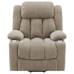 Beca Camel Upholstered Power Lift Recliner