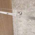 Frameless Single Sliding Shower Door