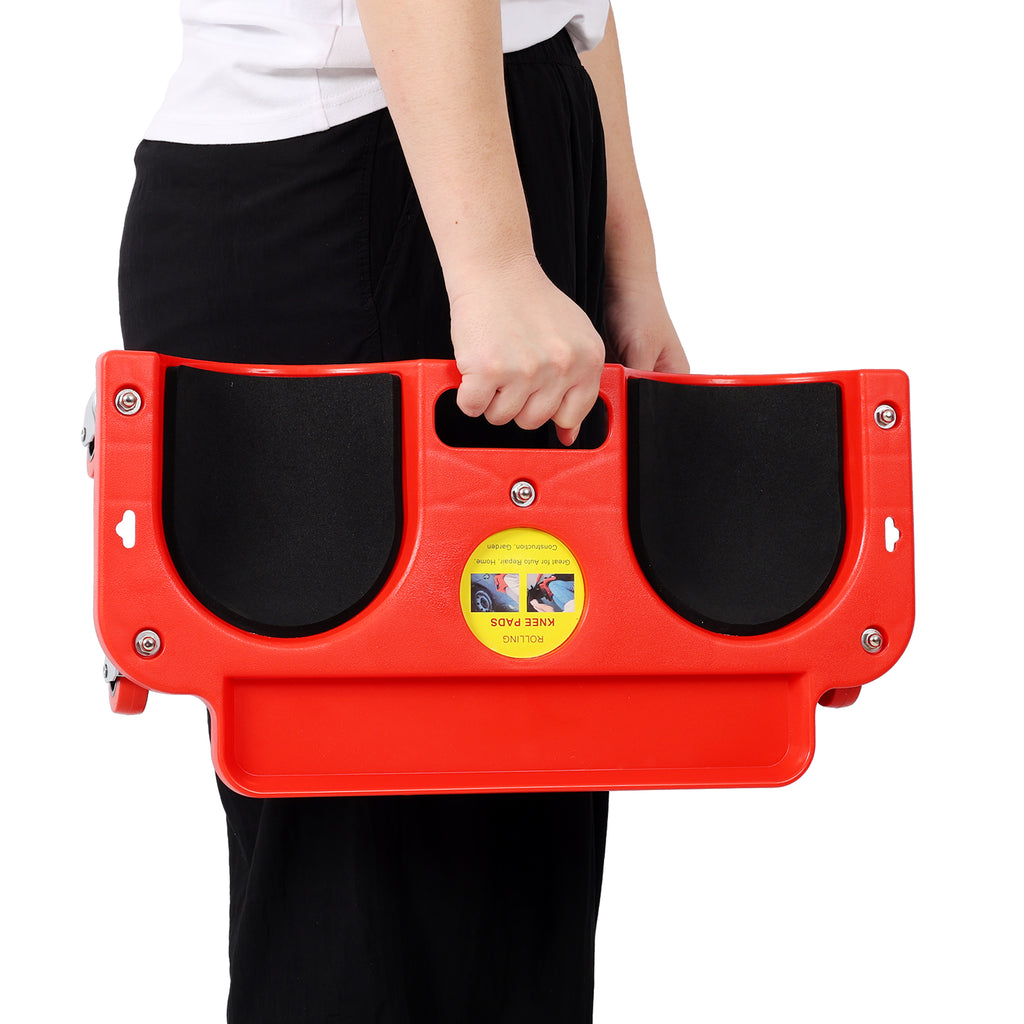 Rolling Knee Creeper Durable Knee Pads with Tool Tray