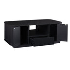 Modern Luxury Oval Coffee Table with Drawers