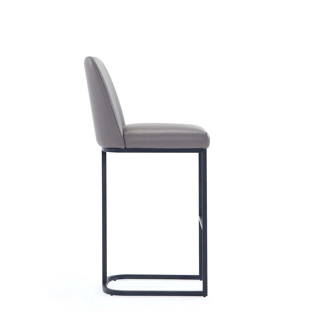 Serena Metal Upholstered Barstool