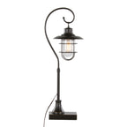 Landen 33" Contemporary Metal Task Lamp in Oil Rubbed Bronze - Set of 2