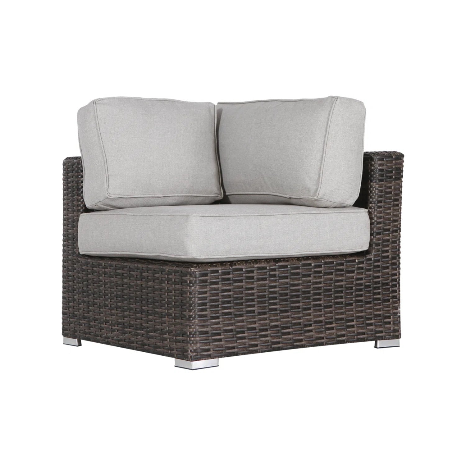 Complete Outdoor Lounge Set with Cushions – No Assembly Required