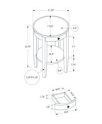 2-Tier Round Accent Table