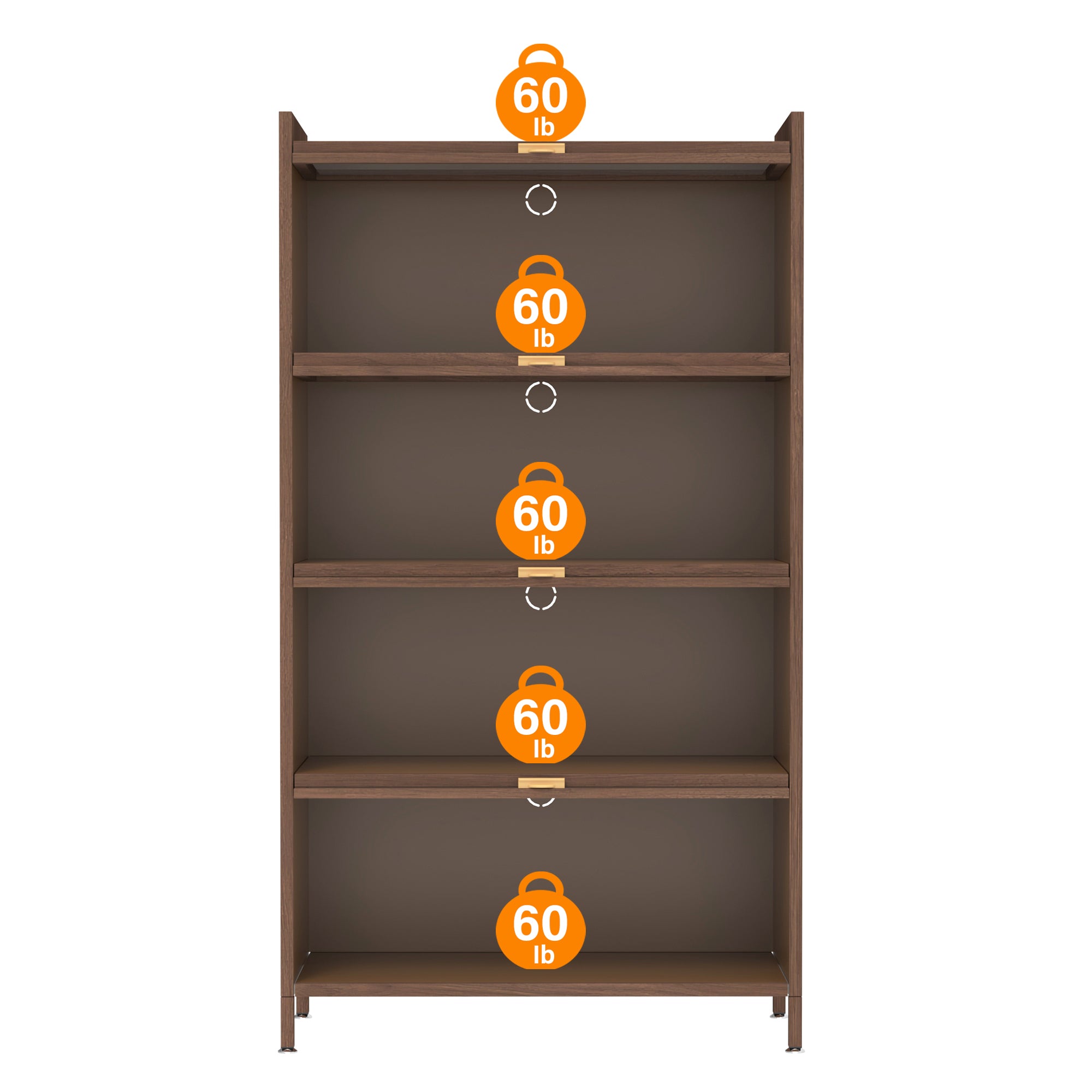 57'' Tall Metal 4 Flip Doors Cabinet