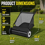 26-Inch Push Lawn Sweeper