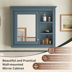 30" x 28" Medicine Cabinet with Mirror