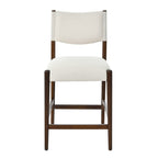 26.4" Solid Wood Counter Height Barstools Set of 2