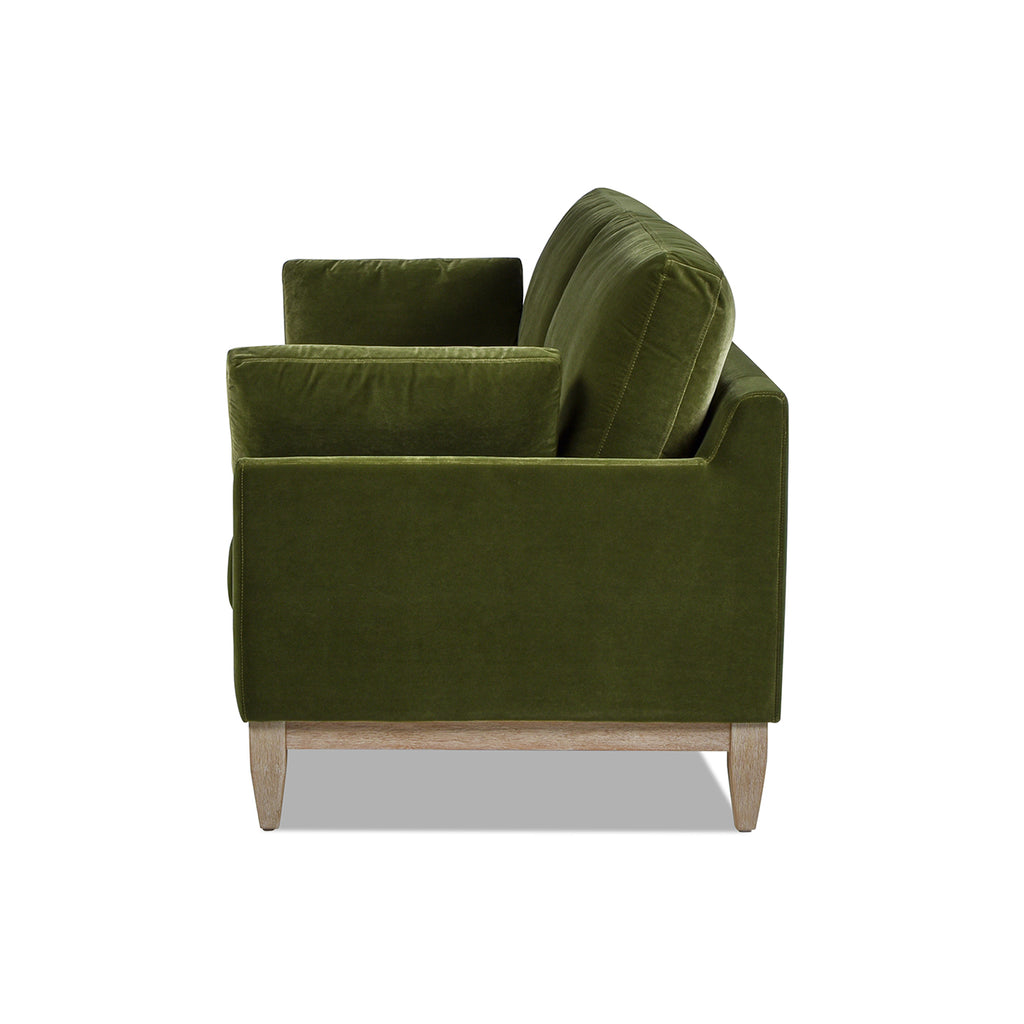 Pasadena 75.5" Modern Farmhouse Sofa, Olive