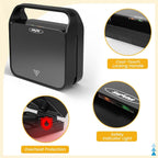 3-in-1 Electric Sandwich Maker & Waffle Grill