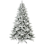 5ft Flocked Christmas Tree with 768 Tips