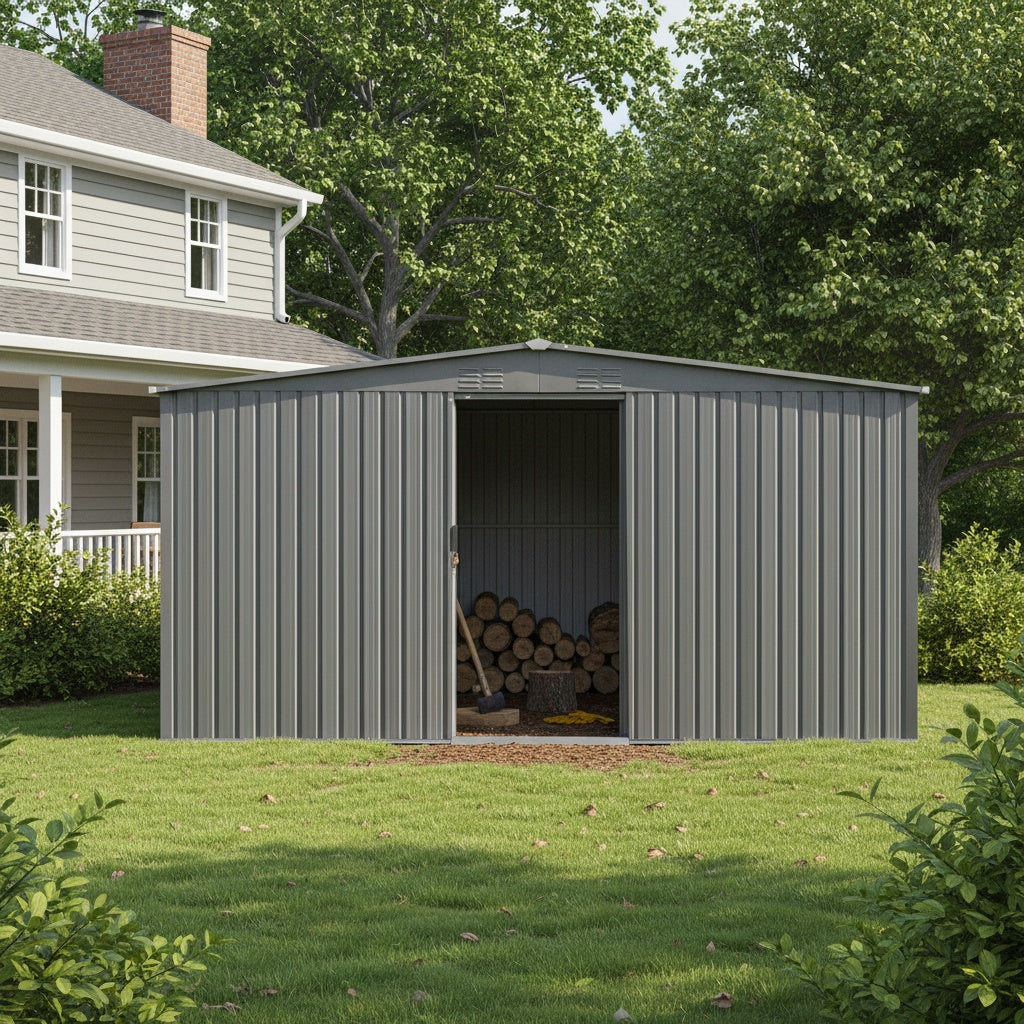 13x11ft New Outdoor Storage Shed